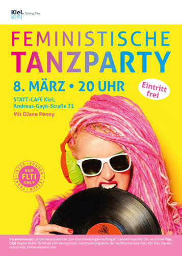 FLYER: Tanzparty 8. Maerz 2019